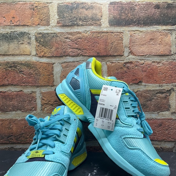 Adidas ZX 8000 OG ‘Aqua’ EG8784 Size 9 • NWT - Picture 5 of 5